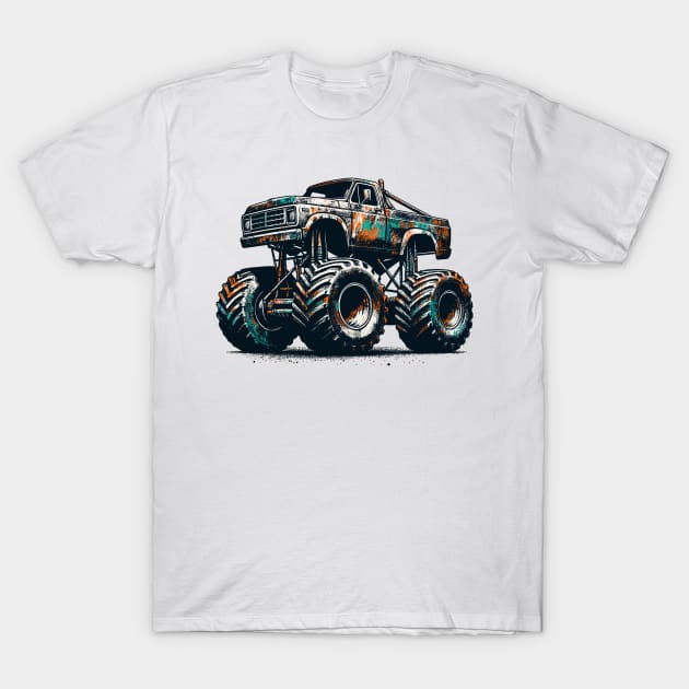 Monster Truck T-Shirt by Vehicles-Art